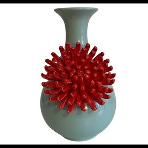RARE Anthropologie "Curvy Chrysanthemum" Vase